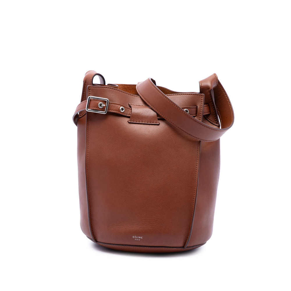 Pre-Loved Celine Leather Big Bag Bucket
